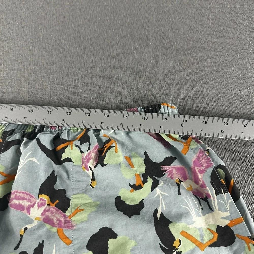 Patagonia Baggies Shorts Mens XL Colorful Bird‎ Print Lined Casual Travel Beach